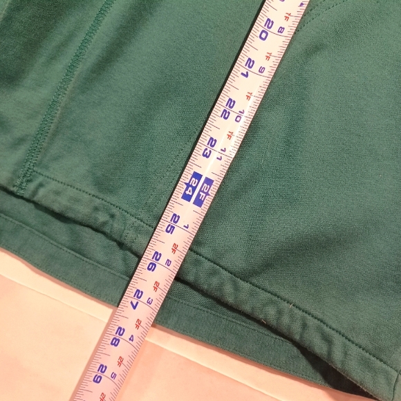 L.L. Bean Dark Jade Green Cardigan Women's XL - Picture 6 of 12